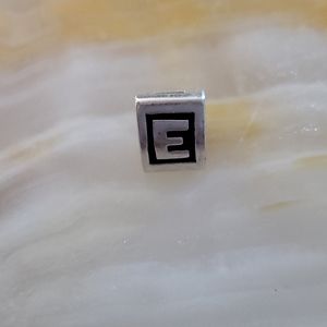 Pandora E charm